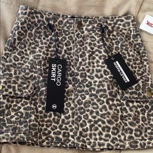 Cheetah skirt
